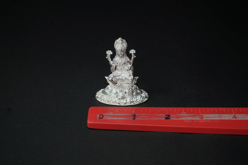 Pure Silver Lakshmi Idol 31.98grams